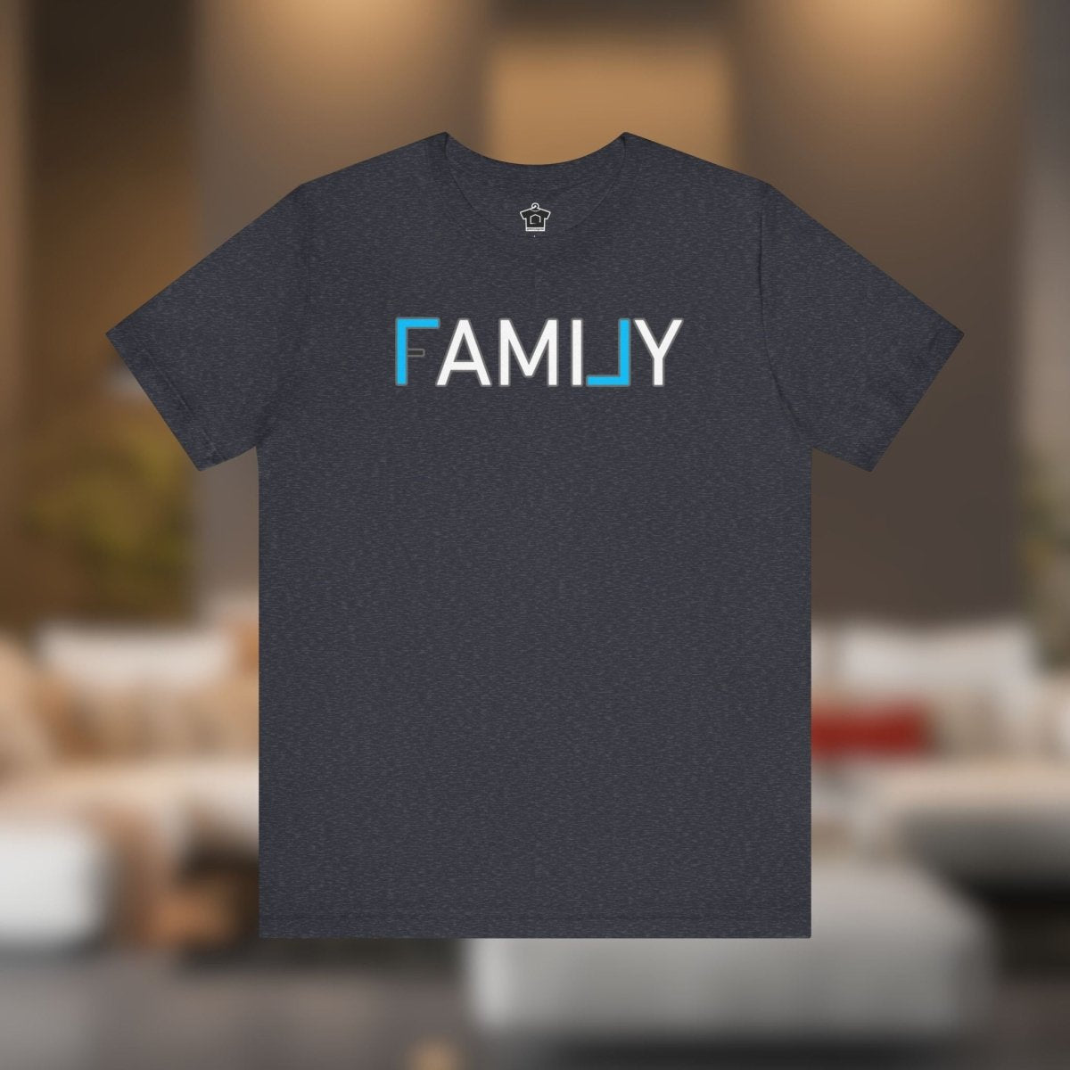 REAL Family – Blue Tee - T-Shirt | ShirtyAgents