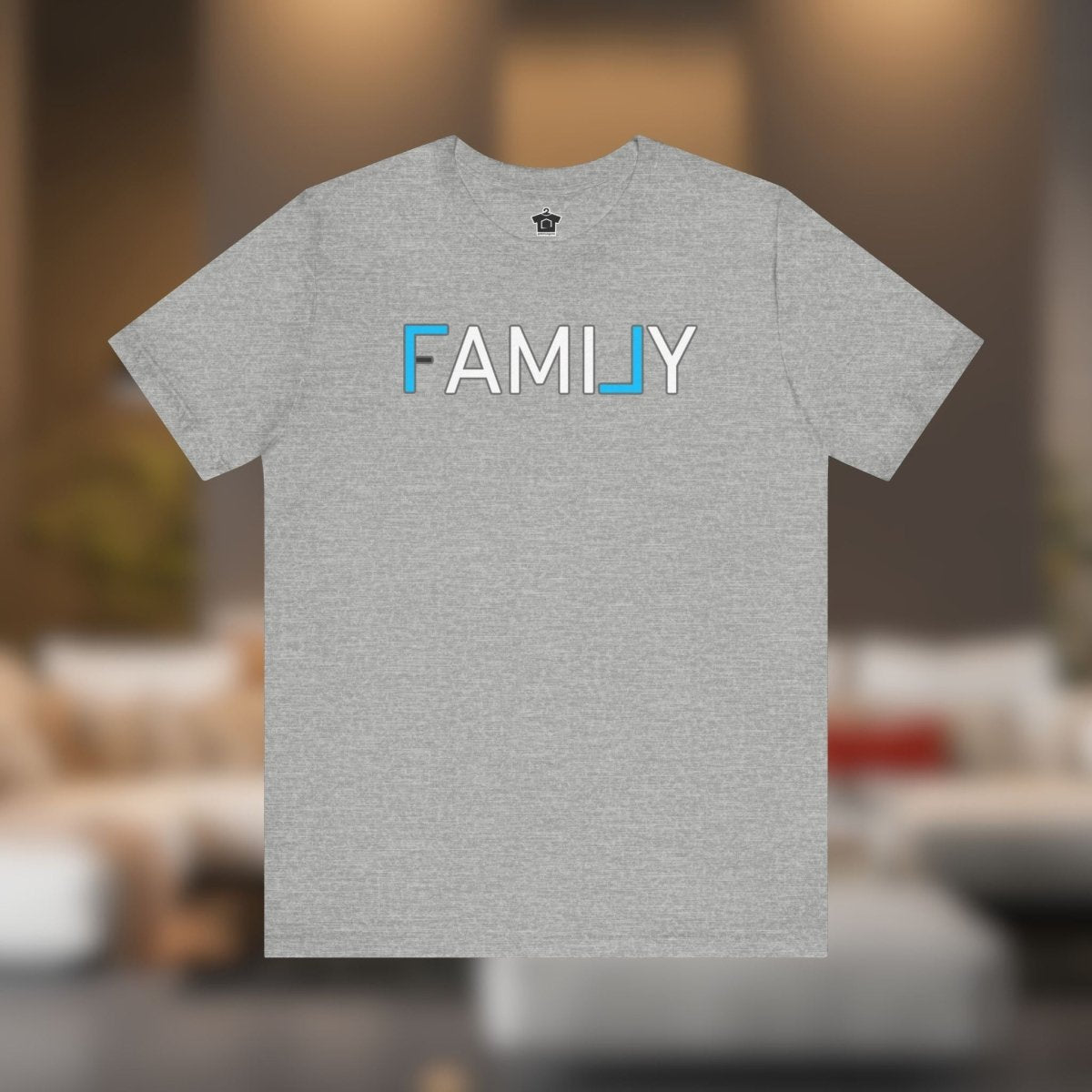REAL Family – Blue Tee - T-Shirt | ShirtyAgents