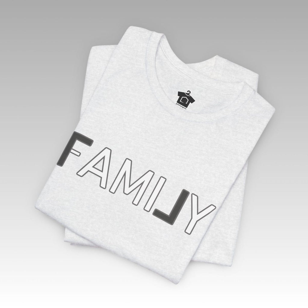 REAL Family – Grey Tee - T-Shirt | ShirtyAgents