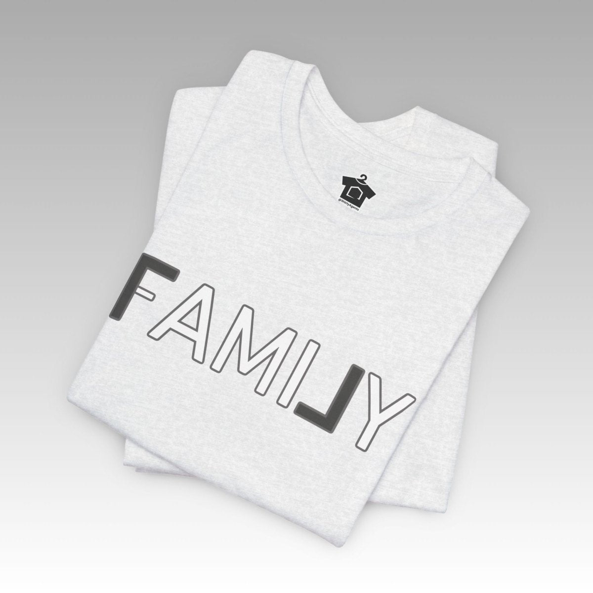 REAL Family – Grey Tee - T-Shirt | ShirtyAgents