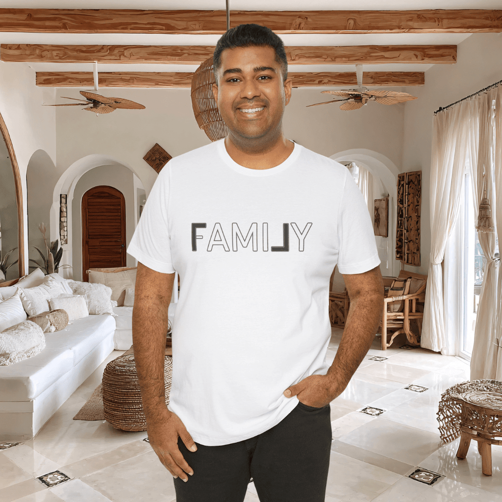 REAL Family – Grey Tee - T-Shirt | ShirtyAgents