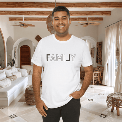 REAL Family – Grey Tee - T-Shirt | ShirtyAgents