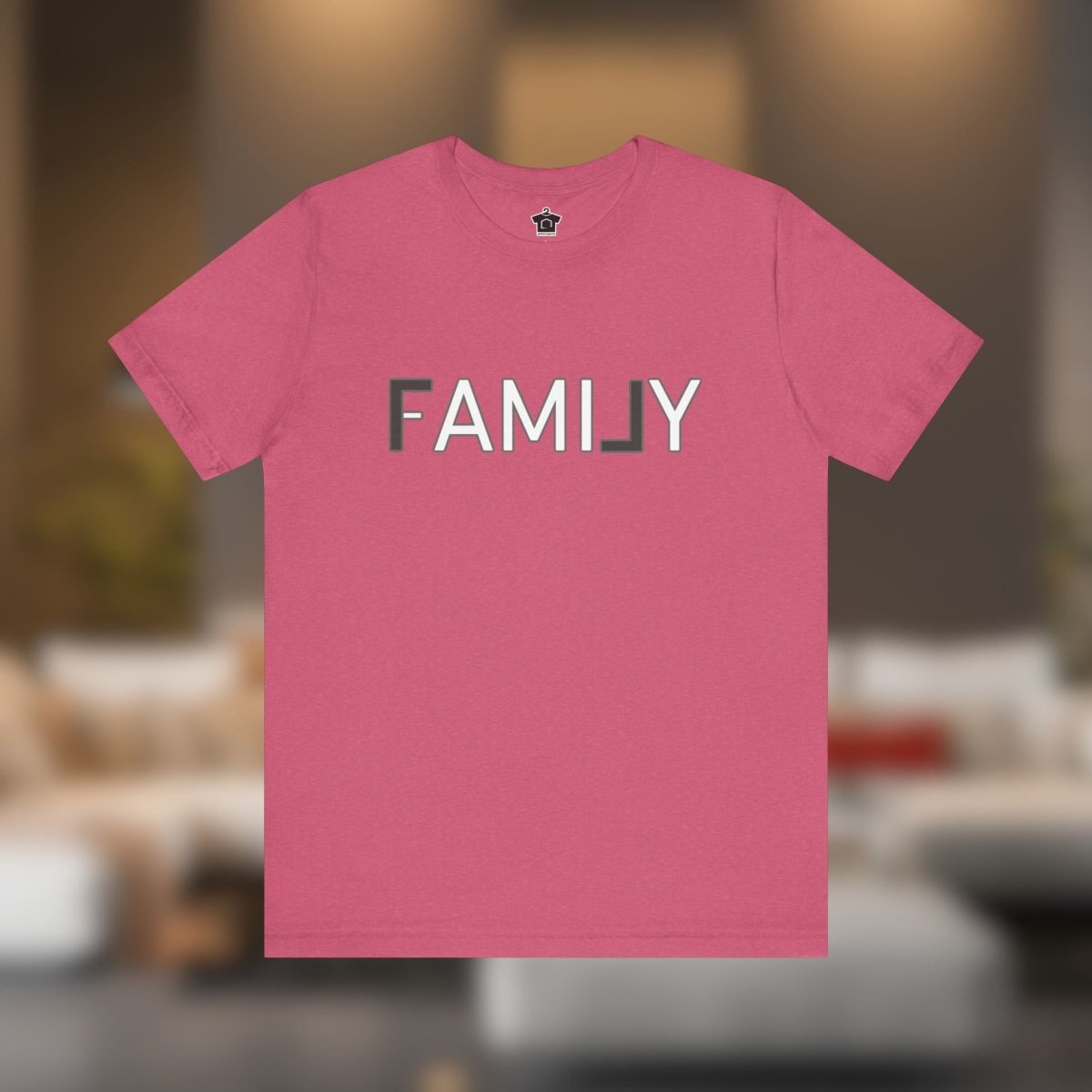 REAL Family – Grey Tee - T-Shirt | ShirtyAgents