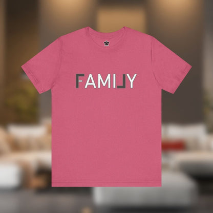 REAL Family – Grey Tee - T-Shirt | ShirtyAgents