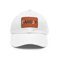 REAL Family Hat with Leather Patch - Hats | ShirtyAgents