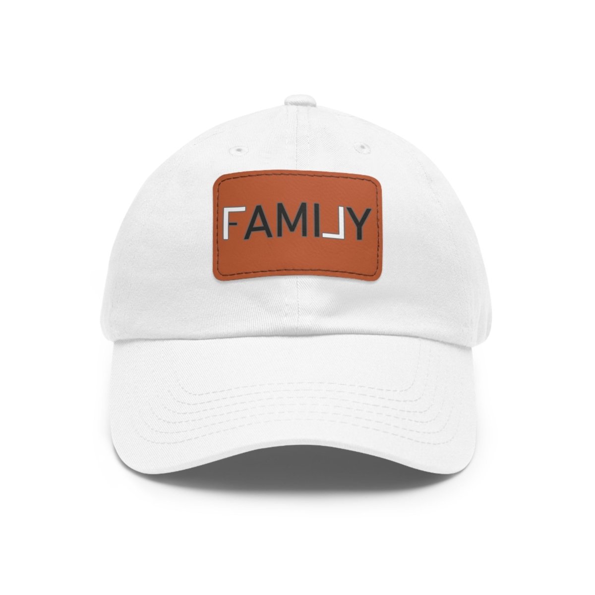 REAL Family Hat with Leather Patch - Hats | ShirtyAgents