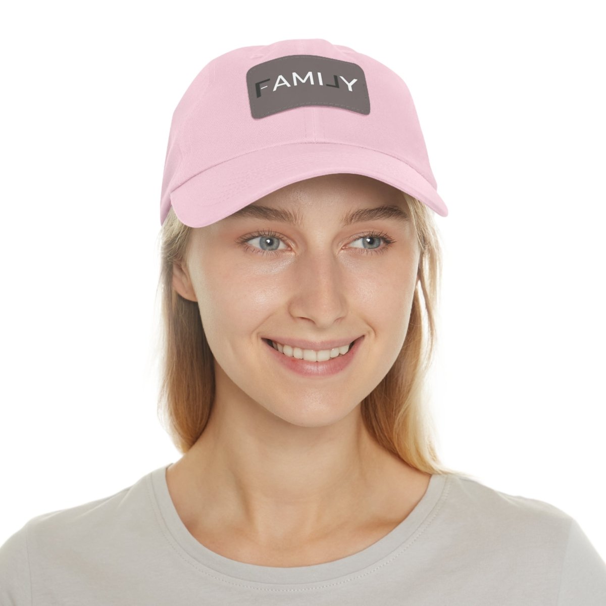 REAL Family Hat with Leather Patch - Hats | ShirtyAgents