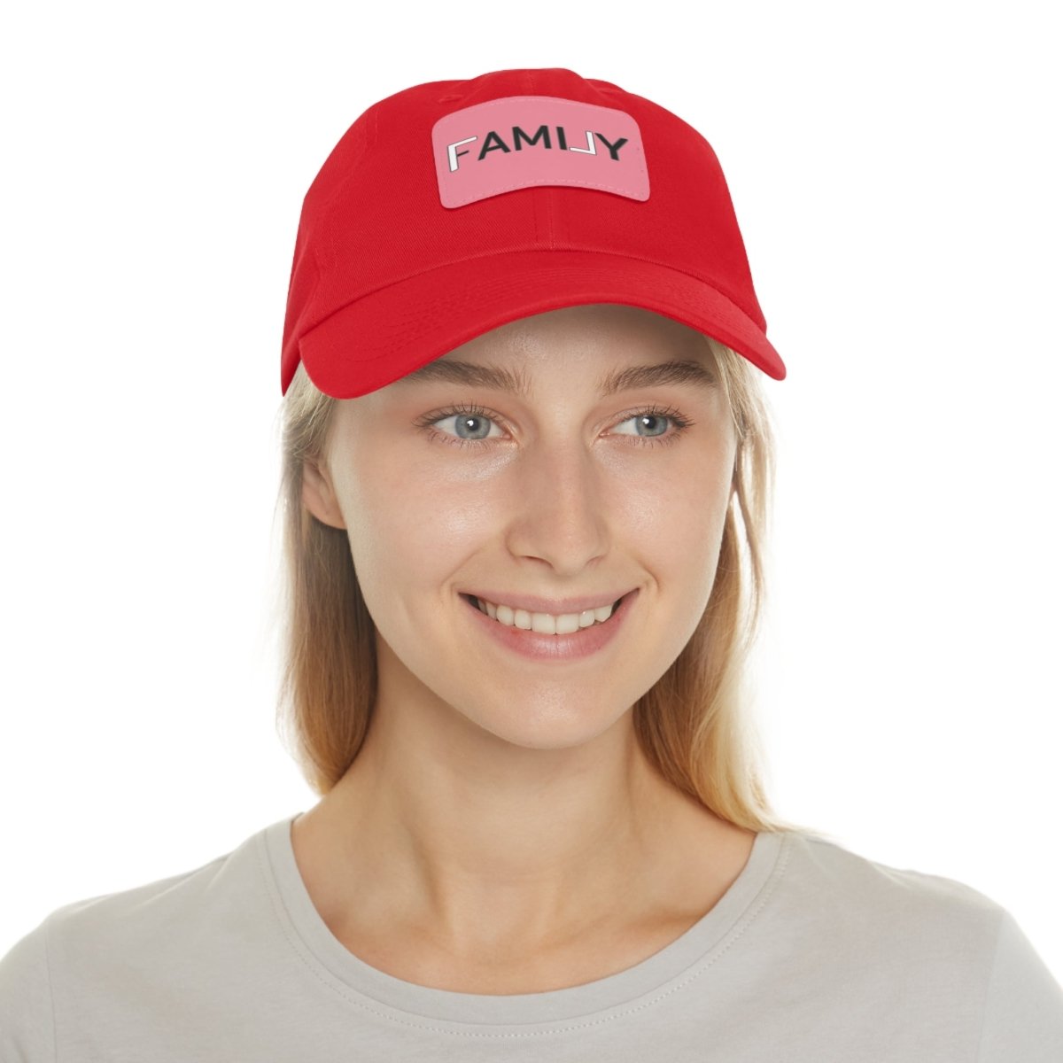 REAL Family Hat with Leather Patch - Hats | ShirtyAgents