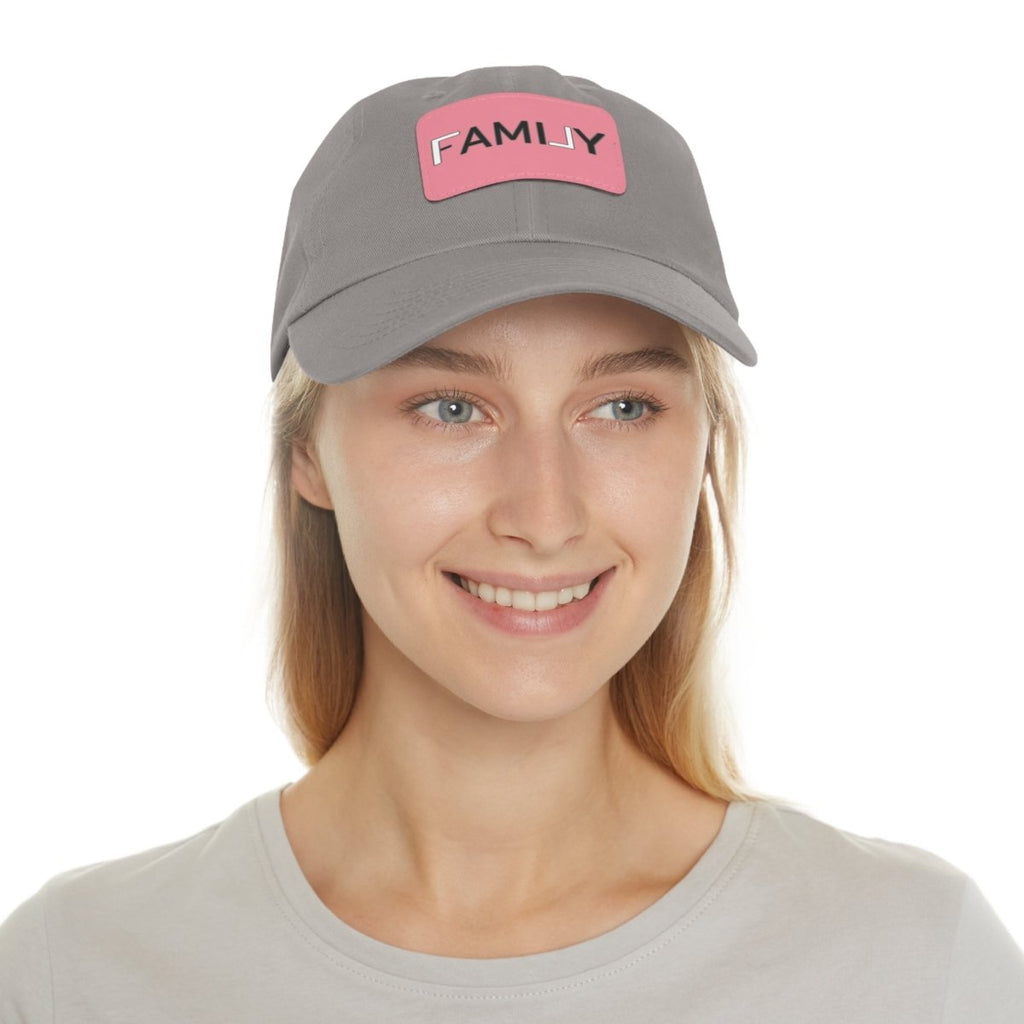 REAL Family Hat with Leather Patch - Hats | ShirtyAgents