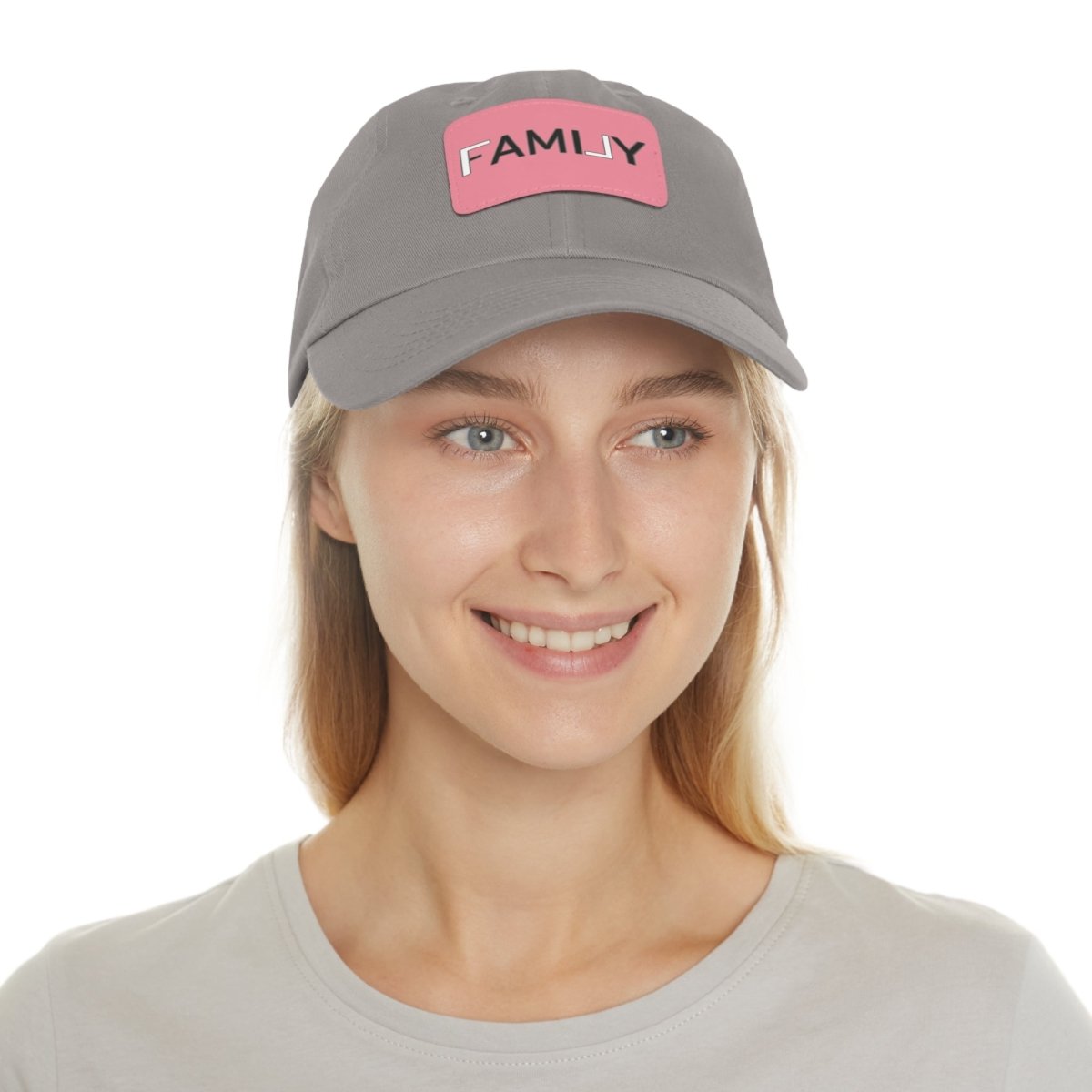 REAL Family Hat with Leather Patch - Hats | ShirtyAgents
