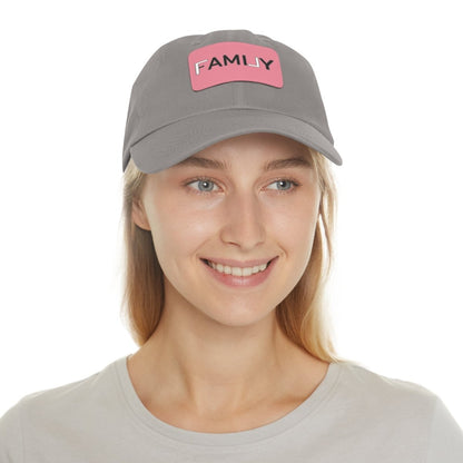 REAL Family Hat with Leather Patch - Hats | ShirtyAgents