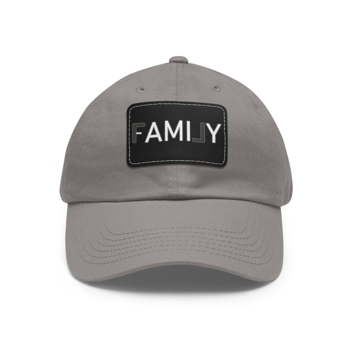 REAL Family Hat with Leather Patch - Hats | ShirtyAgents