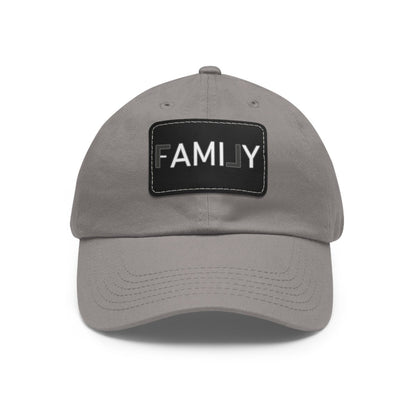 REAL Family Hat with Leather Patch - Hats | ShirtyAgents