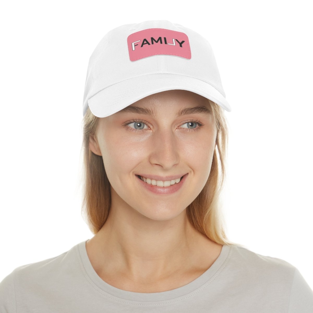 REAL Family Hat with Leather Patch - Hats | ShirtyAgents