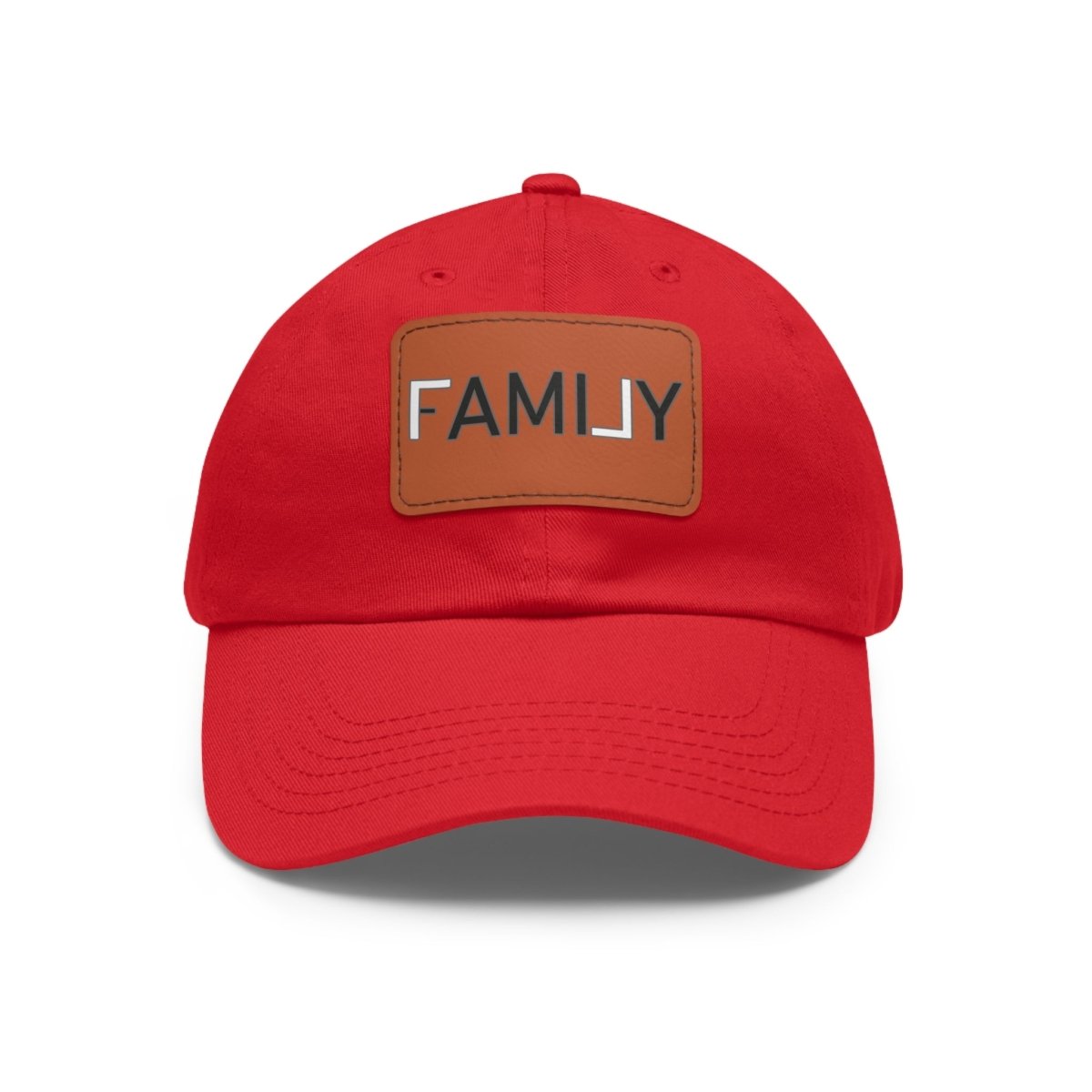REAL Family Hat with Leather Patch - Hats | ShirtyAgents