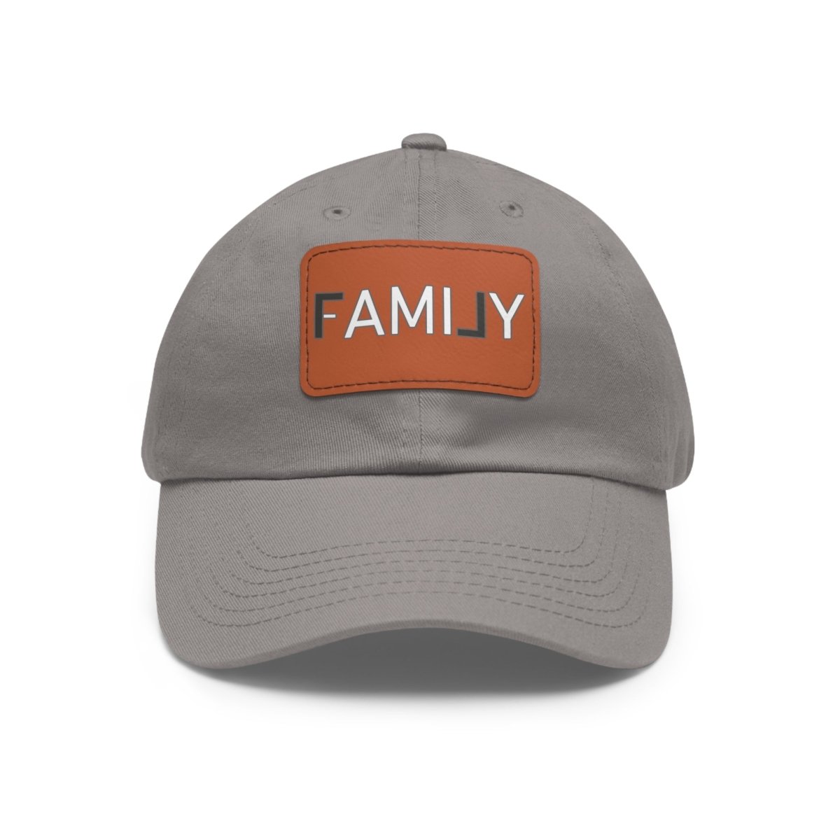 REAL Family Hat with Leather Patch - Hats | ShirtyAgents