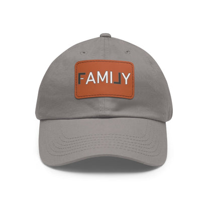 REAL Family Hat with Leather Patch - Hats | ShirtyAgents