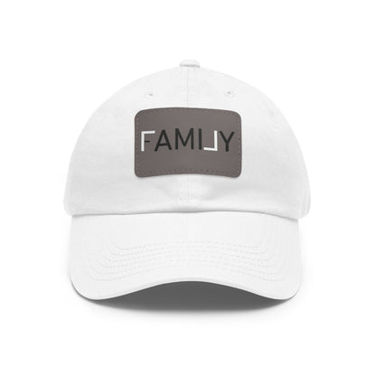 REAL Family Hat with Leather Patch - Hats | ShirtyAgents