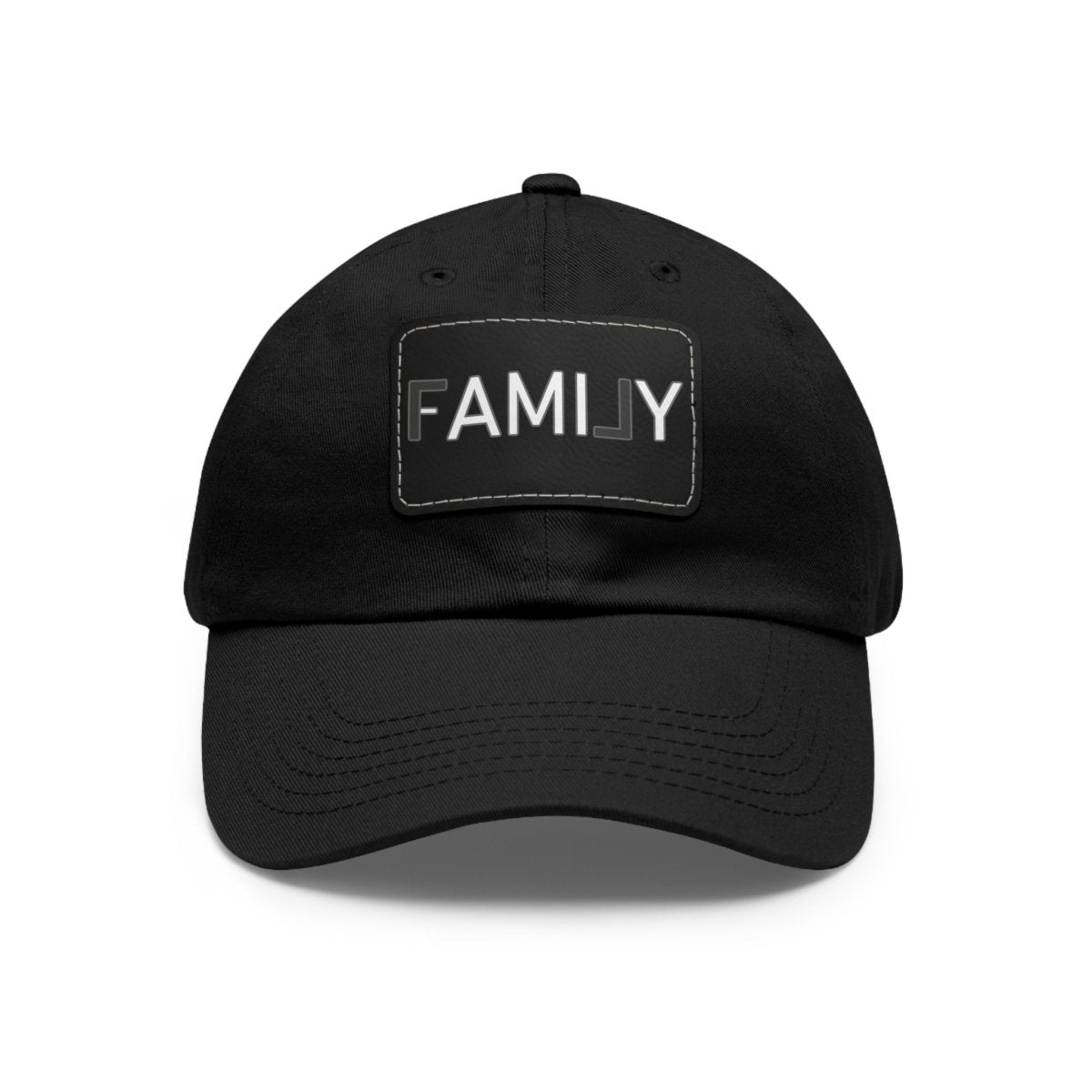 REAL Family Hat with Leather Patch - Hats | ShirtyAgents