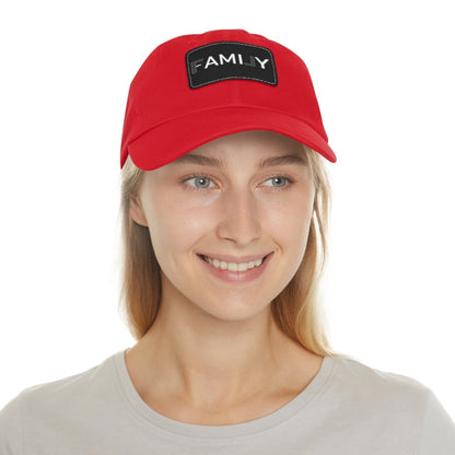 REAL Family Hat with Leather Patch - Hats | ShirtyAgents