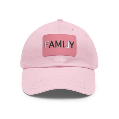 REAL Family Hat with Leather Patch - Hats | ShirtyAgents