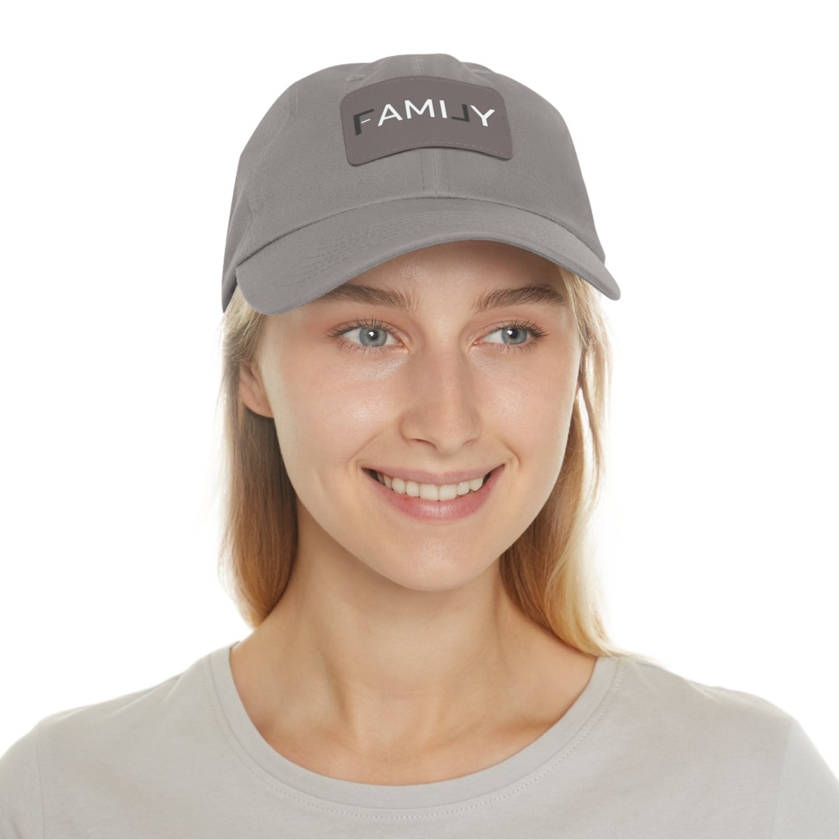 REAL Family Hat with Leather Patch - Hats | ShirtyAgents
