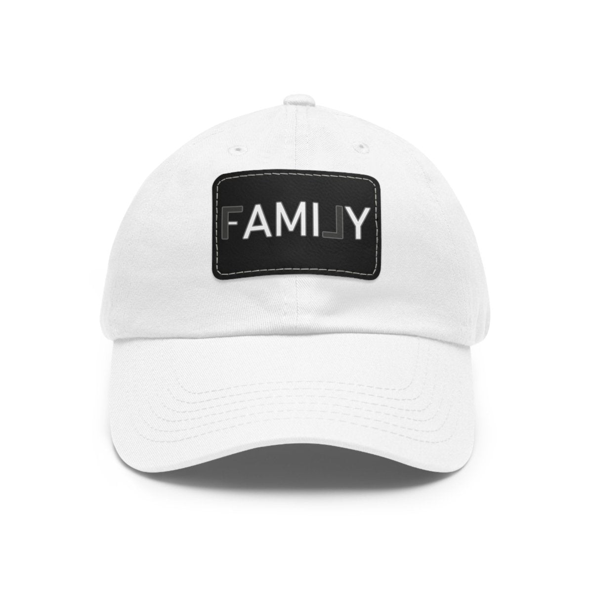 REAL Family Hat with Leather Patch - Hats | ShirtyAgents