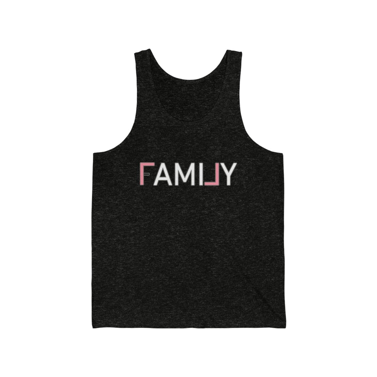 REAL Family Pink Tank - Tank Top | ShirtyAgents