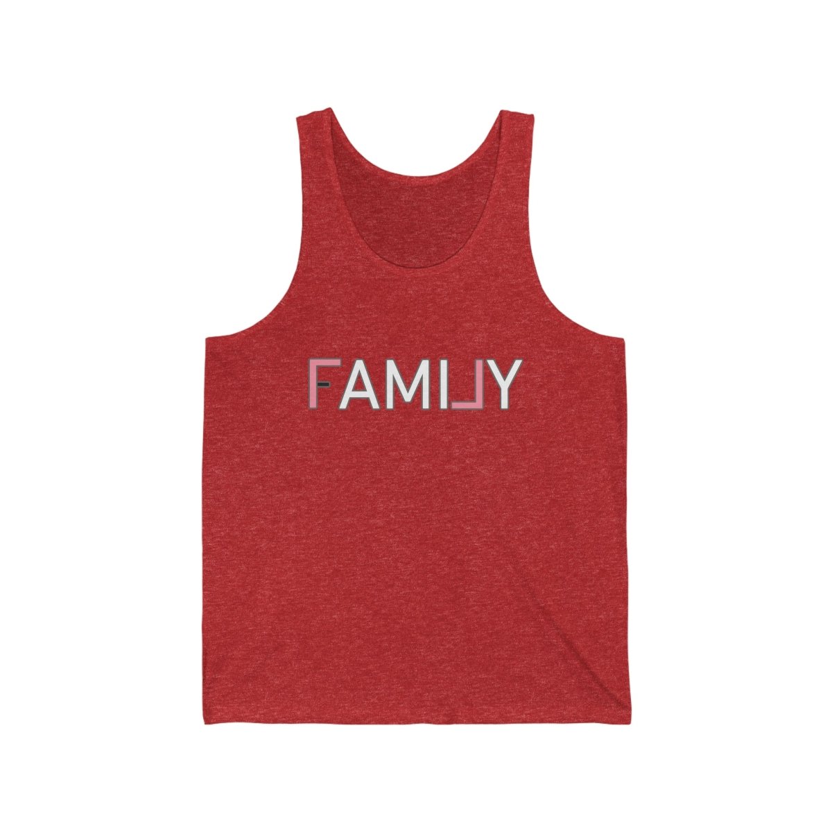 REAL Family Pink Tank - Tank Top | ShirtyAgents