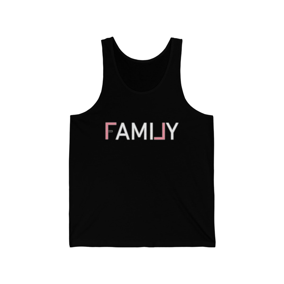 REAL Family Pink Tank - Tank Top | ShirtyAgents