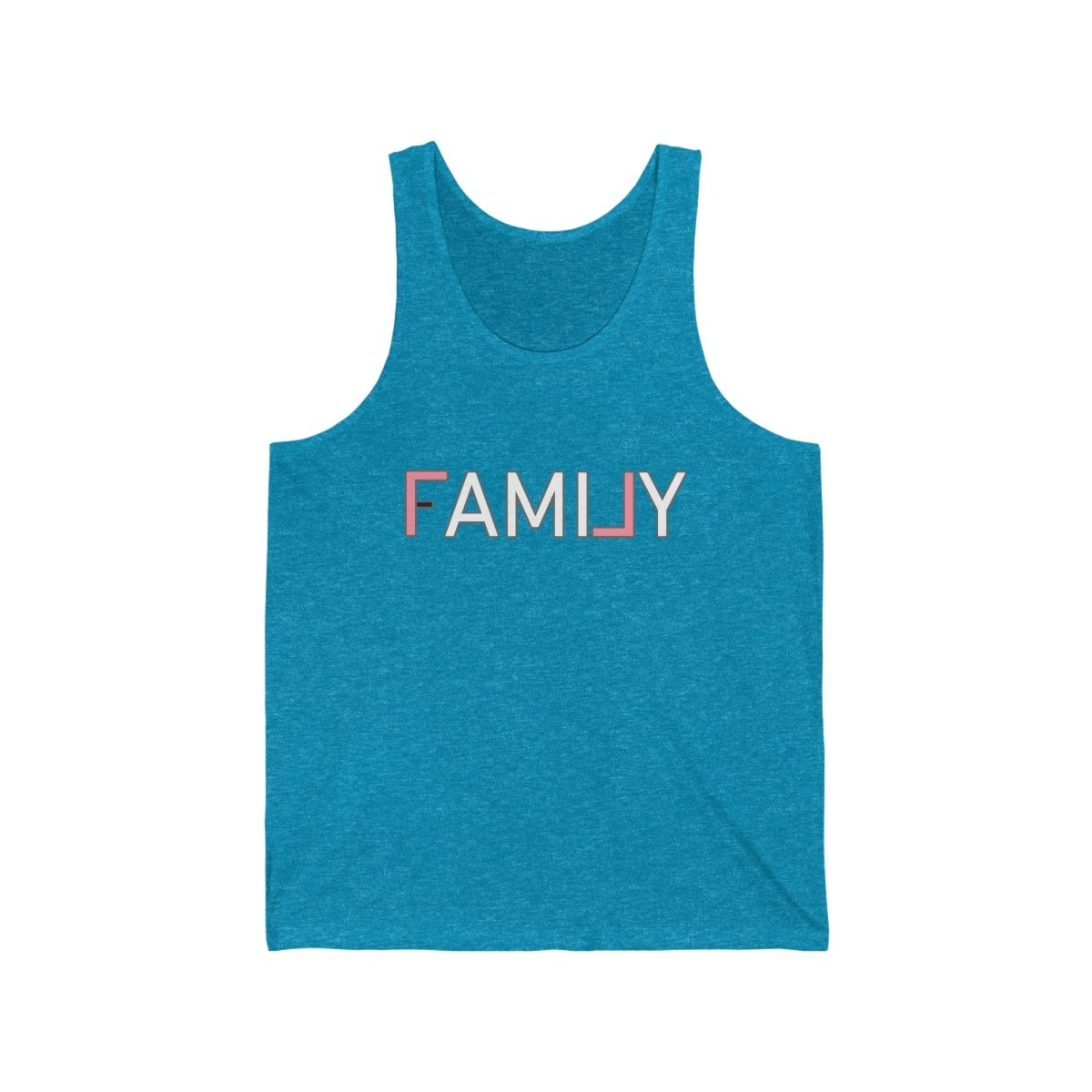 REAL Family Pink Tank - Tank Top | ShirtyAgents