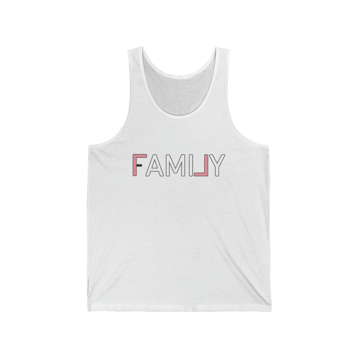 REAL Family Pink Tank - Tank Top | ShirtyAgents