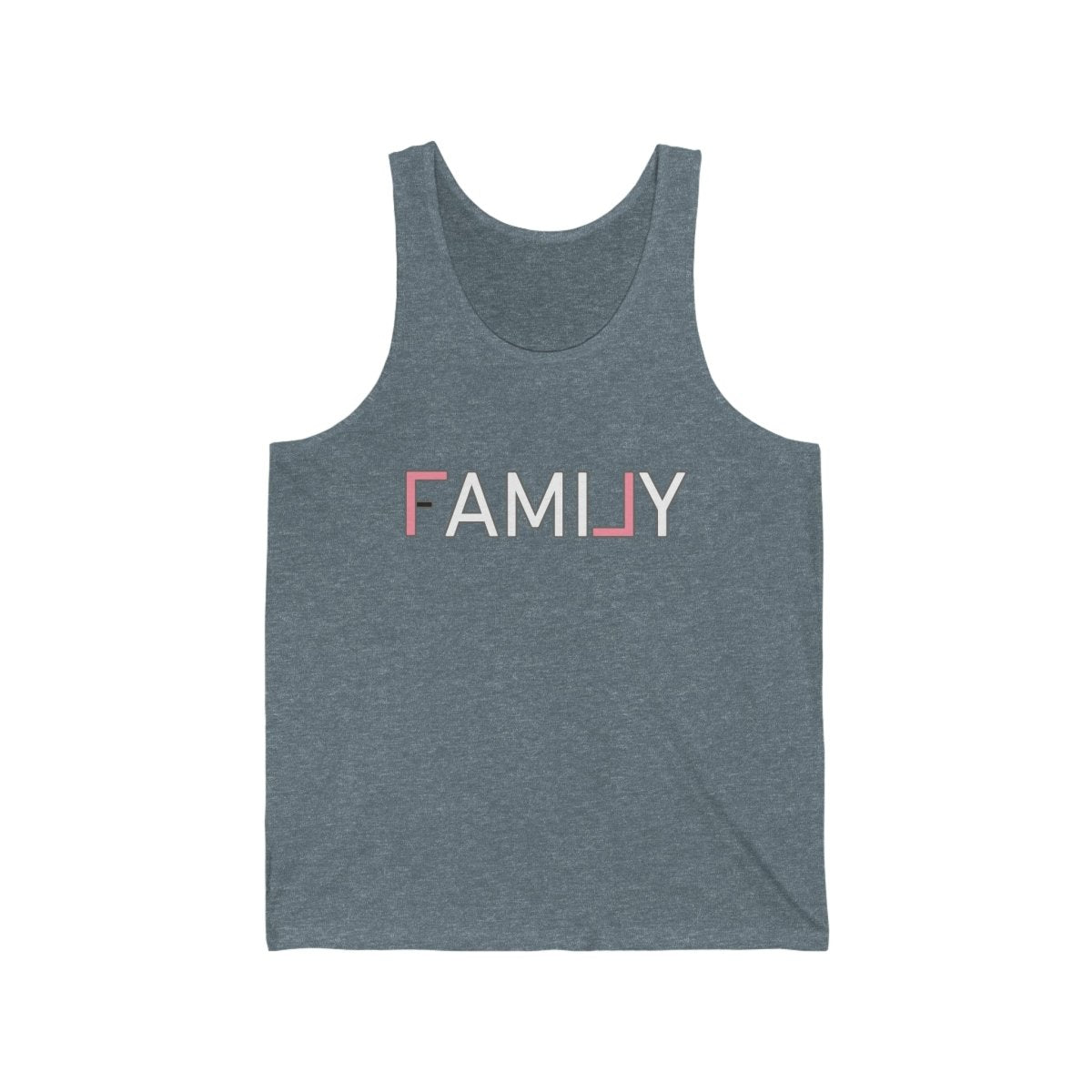REAL Family Pink Tank - Tank Top | ShirtyAgents