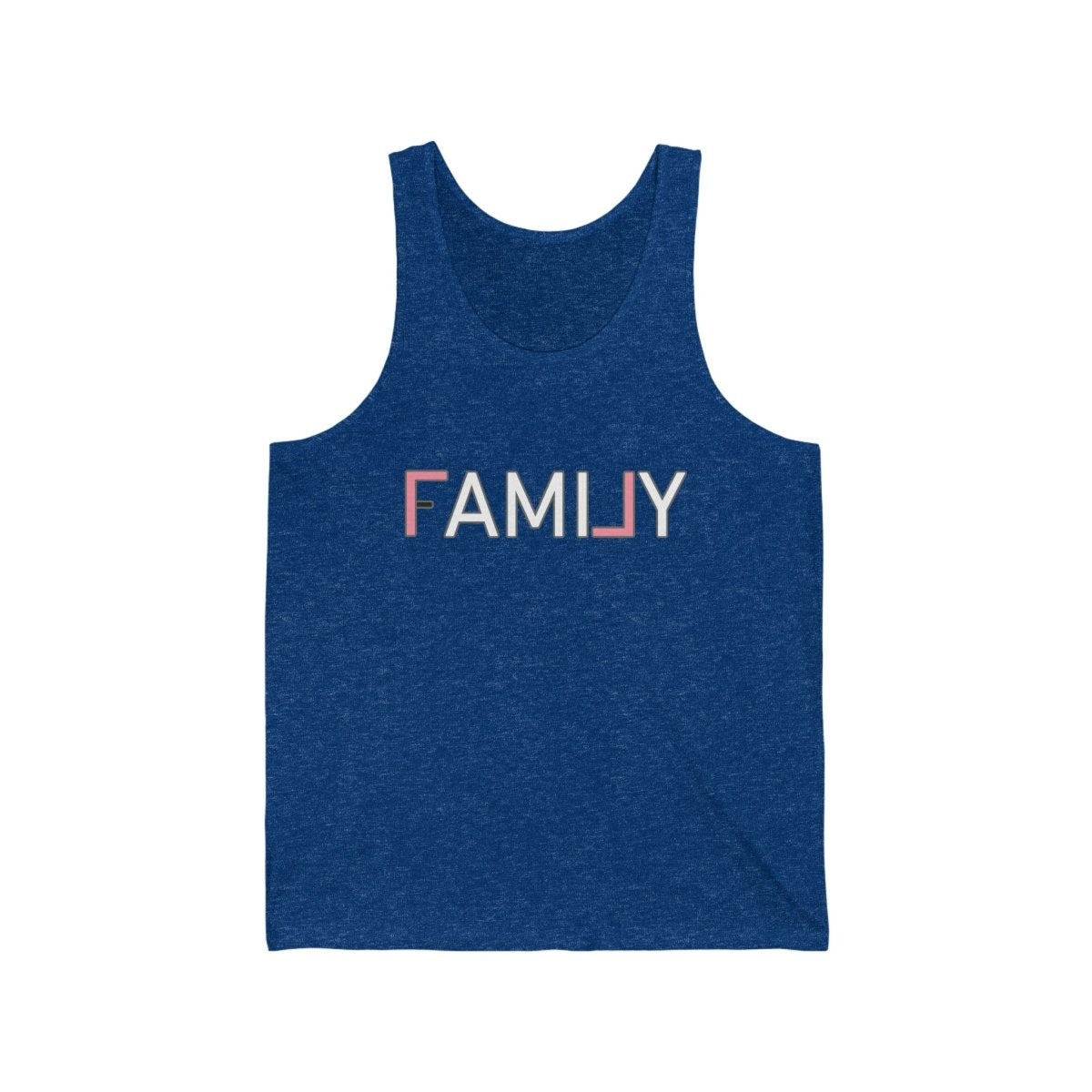 REAL Family Pink Tank - Tank Top | ShirtyAgents