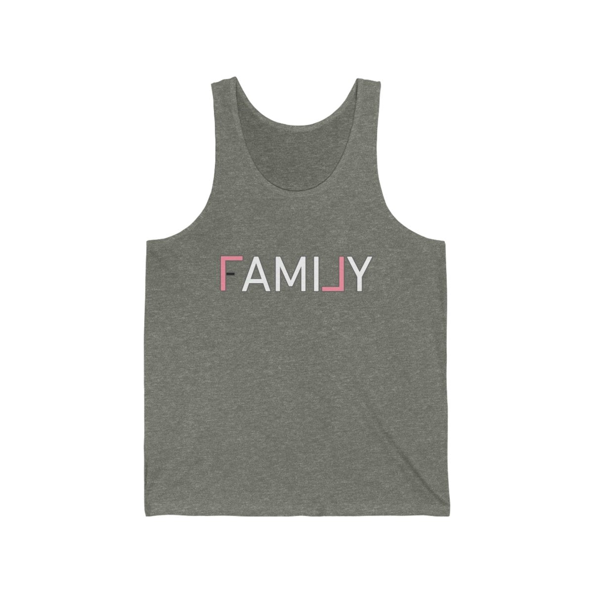 REAL Family Pink Tank - Tank Top | ShirtyAgents