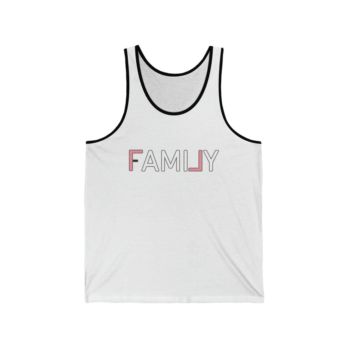 REAL Family Pink Tank - Tank Top | ShirtyAgents