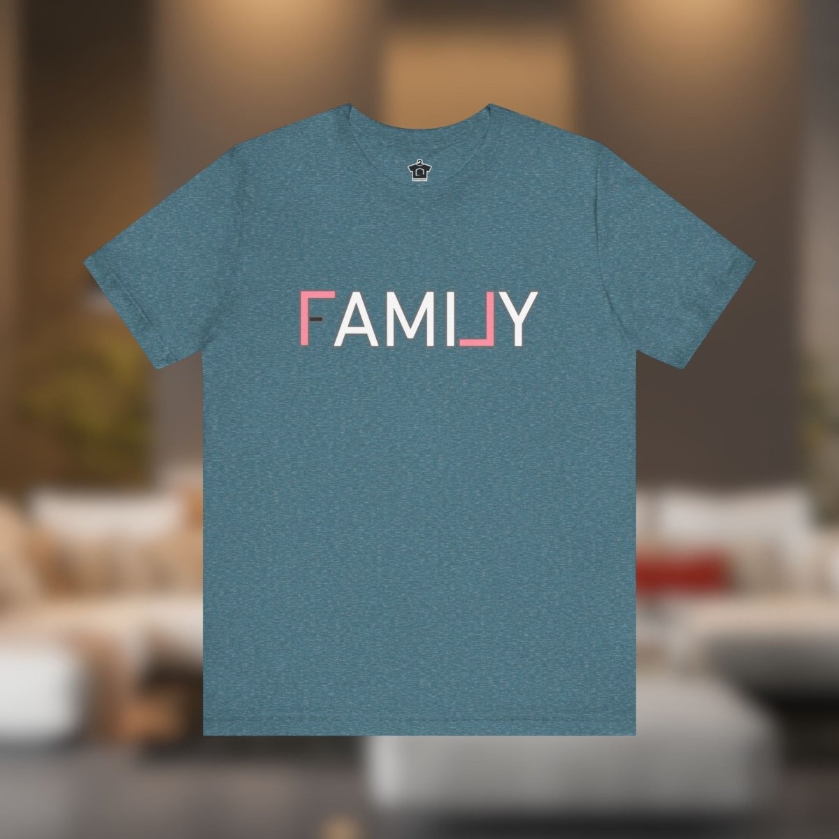 REAL Family – Pink Tee - T-Shirt | ShirtyAgents
