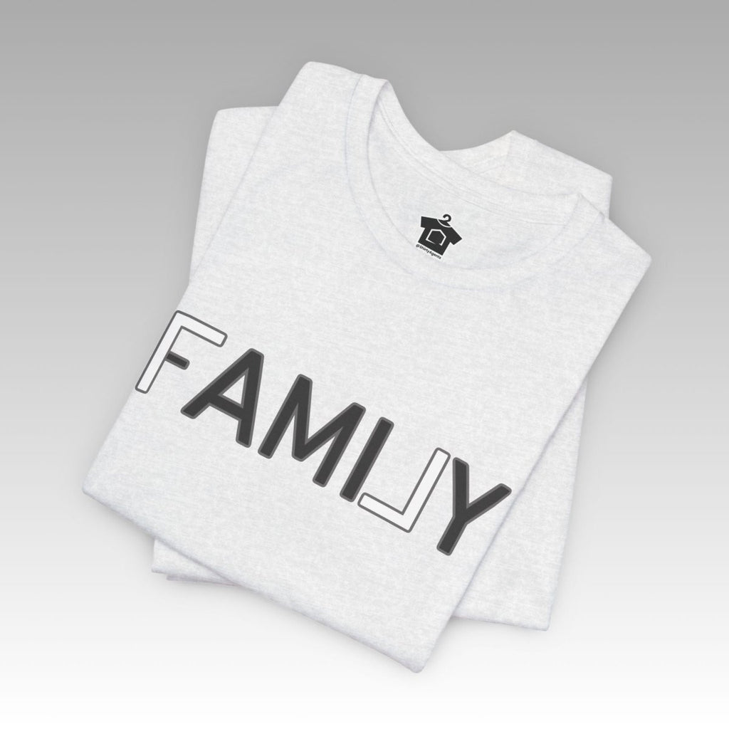 REAL Family White Tee - T-Shirt | ShirtyAgents
