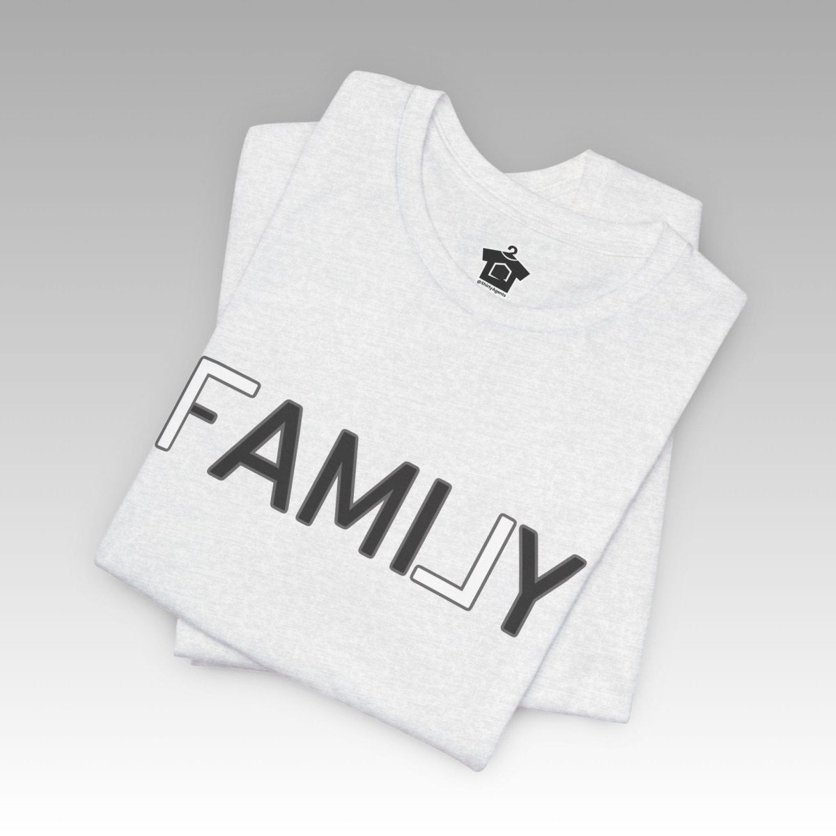 REAL Family White Tee - T-Shirt | ShirtyAgents