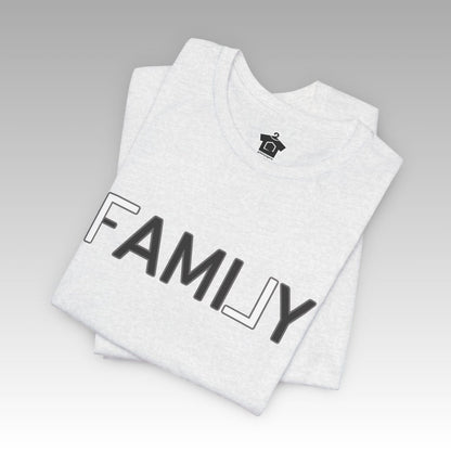 REAL Family White Tee - T-Shirt | ShirtyAgents
