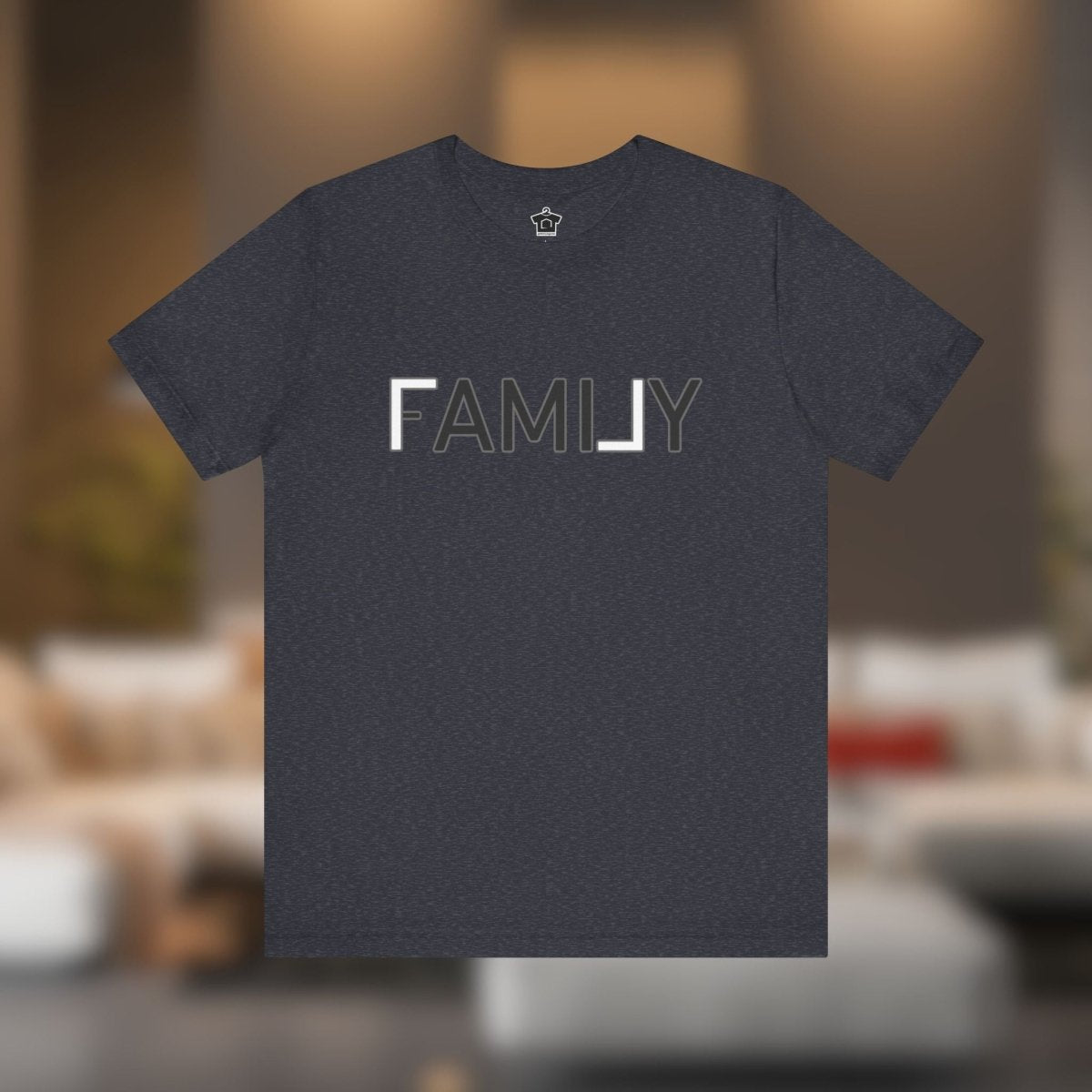 REAL Family White Tee - T-Shirt | ShirtyAgents