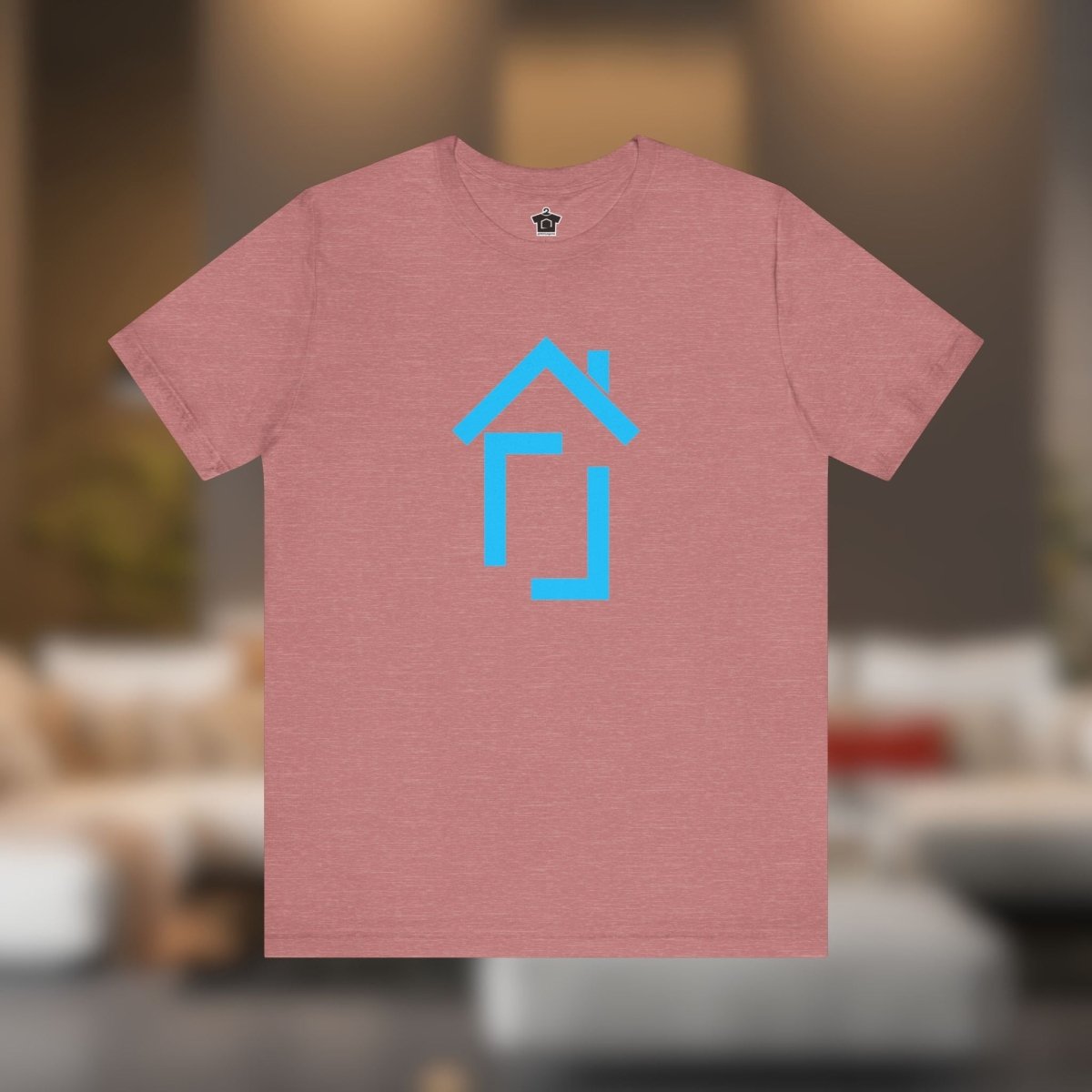 REAL Iconic Home – Blue Tee - T-Shirt | ShirtyAgents