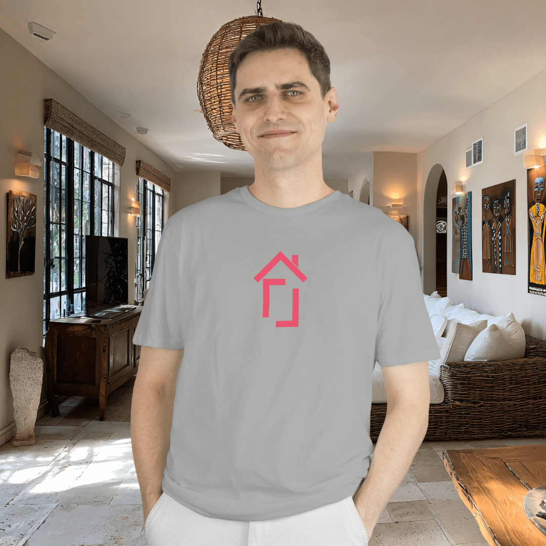 REAL Iconic Home – Pink Tee - T-Shirt | ShirtyAgents