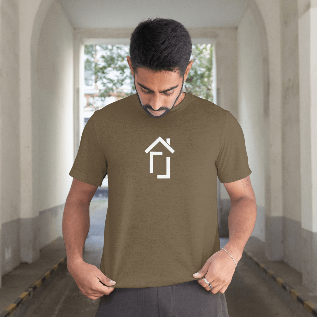 REAL Iconic Home – White Tee - T-Shirt | ShirtyAgents