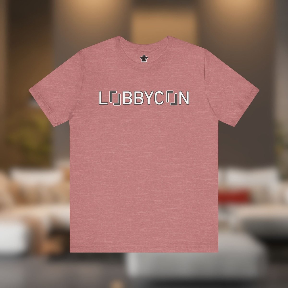REAL LobbyCon – Black Logo Tee - T-Shirt | ShirtyAgents