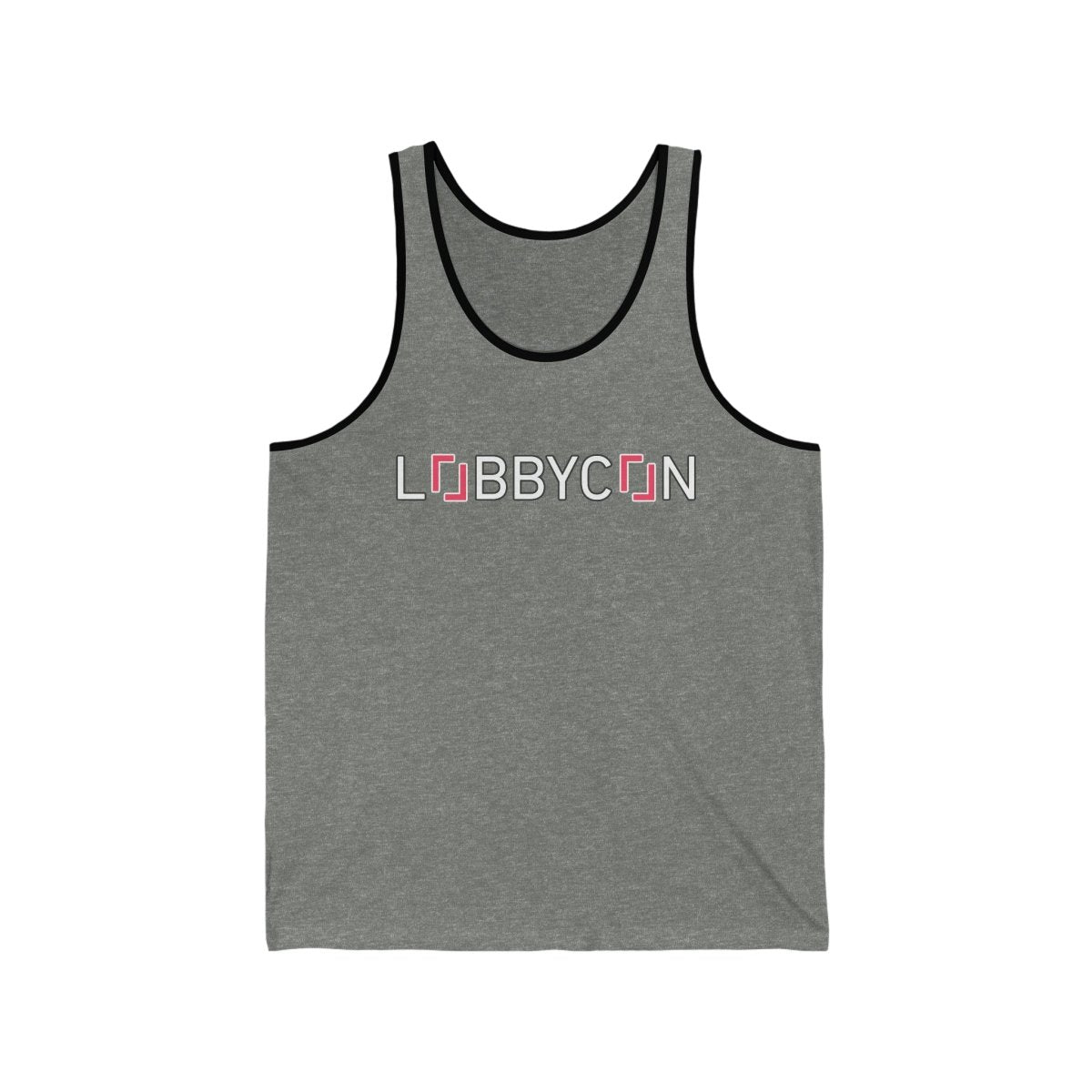 REAL LobbyCon Pink Logo Tank - Tank Top | ShirtyAgents
