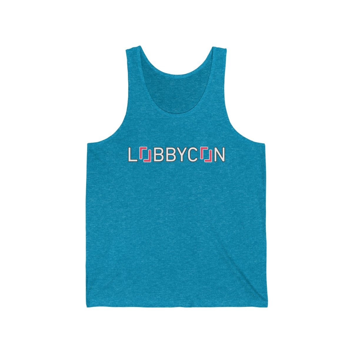 REAL LobbyCon Pink Logo Tank - Tank Top | ShirtyAgents