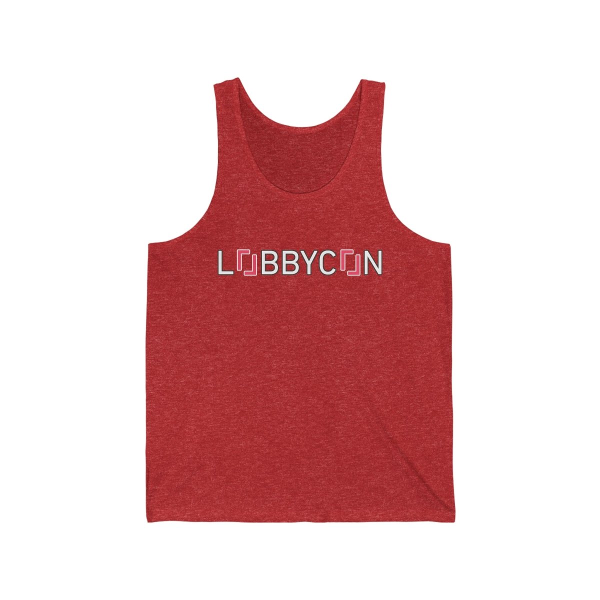 REAL LobbyCon Pink Logo Tank - Tank Top | ShirtyAgents
