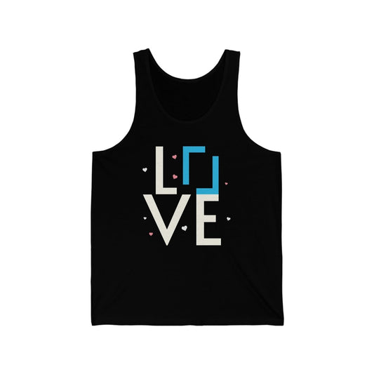 REAL Love Blue Tank - Tank Top | ShirtyAgents