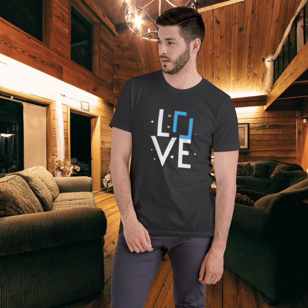 REAL Love Blue Tee - T-Shirt | ShirtyAgents